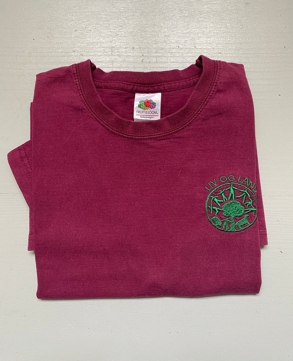 Nr 1 Liv og land t-shirt - unisex Fuchsia str M