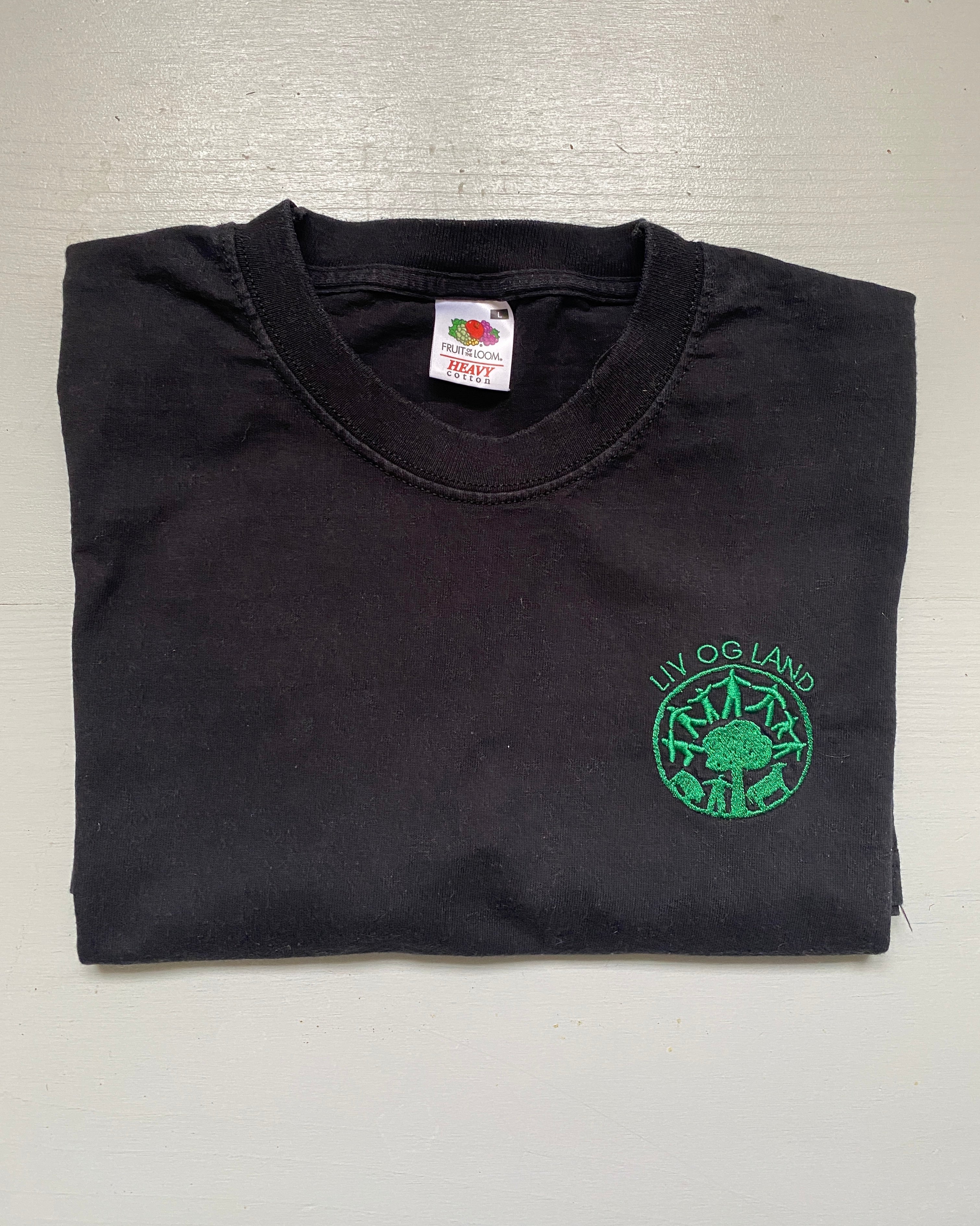 Nr. 3 Liv og land t-shirt - unisex Sort str L