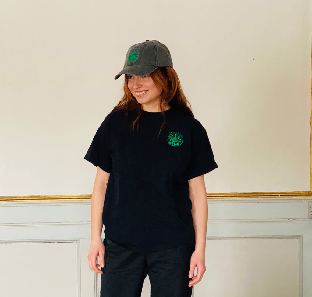 Nr. 3 Liv og land t-shirt - unisex Sort str L